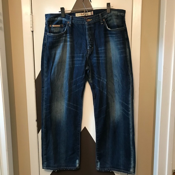 Ben Sherman men’s 5 pockets 100% cotton jeans. - Picture 1 of 8